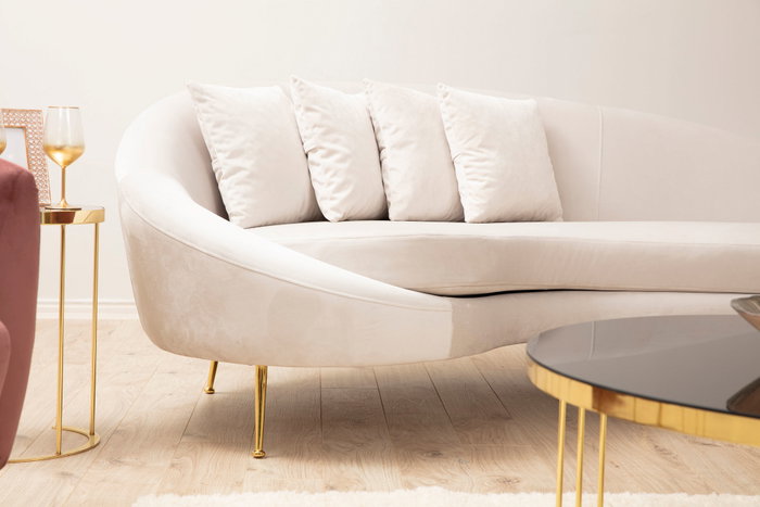 Atelier Del Sofa Sofá de 3 Plazas Eses Left - Beige